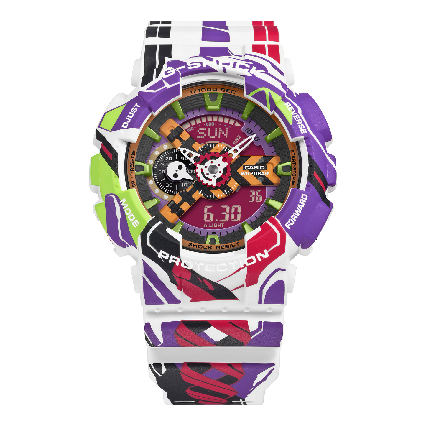 G-SHOCK GA-110EVA30-7A : EVANGELION collaboration
