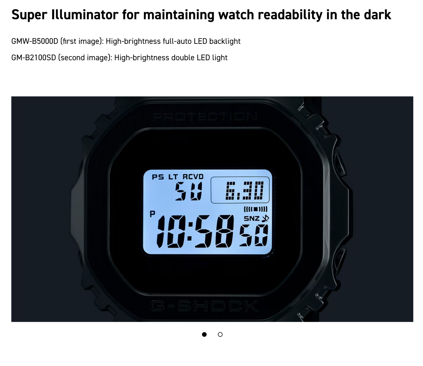 Casio G-SHOCK Full Metal GMWB5000D-1C – iconic DW5000C reimagined in stainless steel with Bluetooth, Tough Solar, 200m water resistance, and premium Japanese craftsmanship.