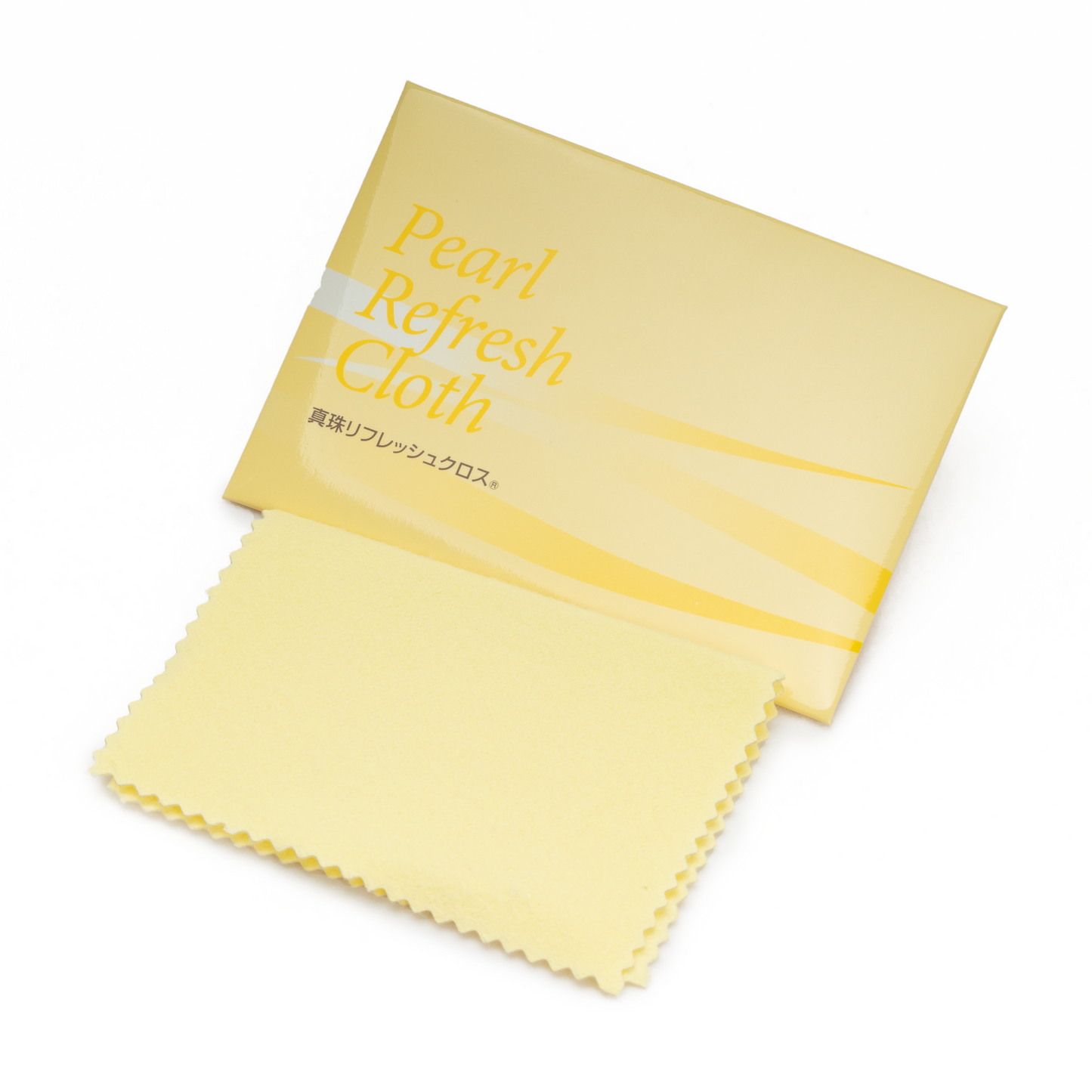Pearl Refresh Cloth by Pearl Science Laboratory - Restores Pearl Luster, Removes Micro-Scratches, Safe for Pearls, Available at Miseki Jewelry