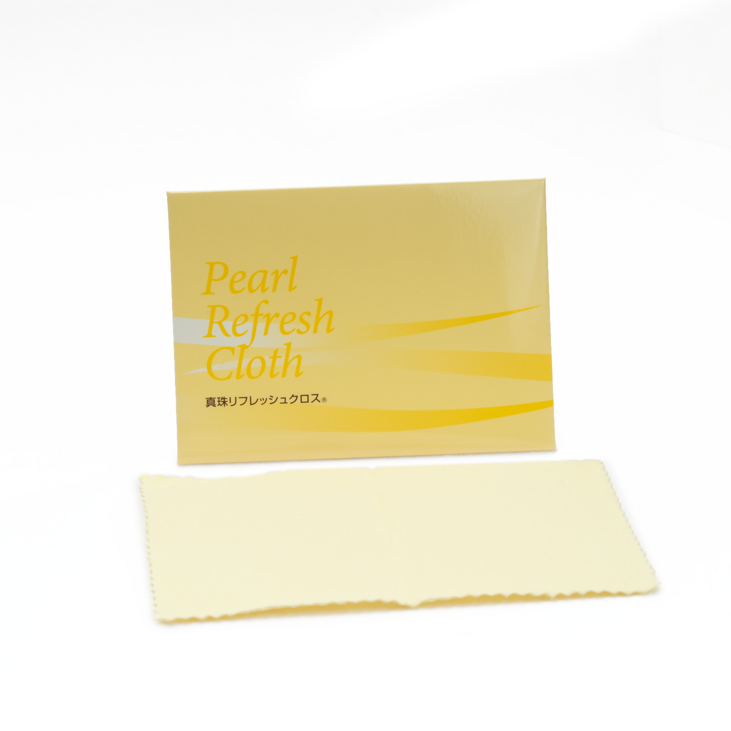Pearl Refresh Cloth by Pearl Science Laboratory - Restores Pearl Luster, Removes Micro-Scratches, Safe for Pearls, Available at Miseki Jewelry
