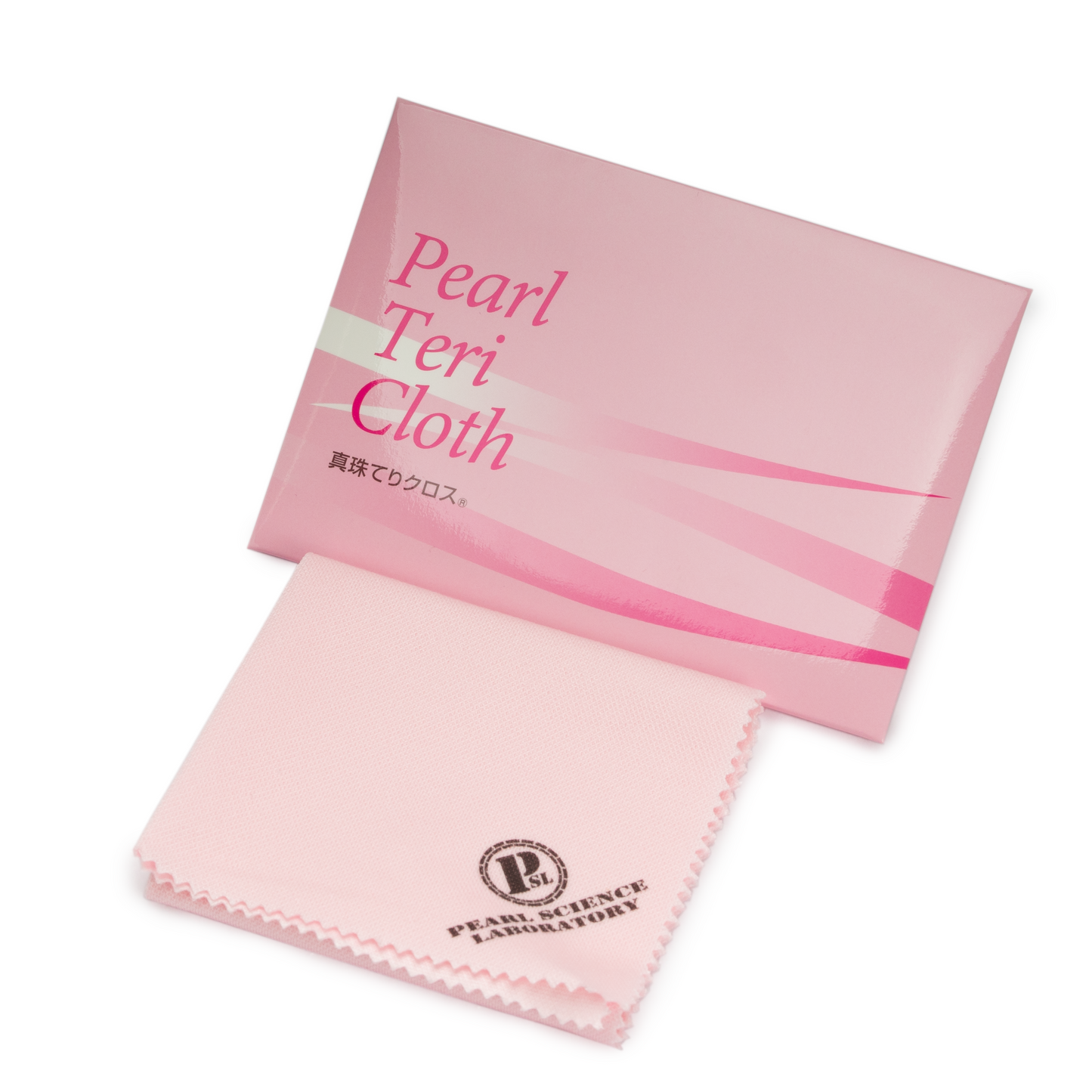 Pearl Teri Cloth by Pearl Science Laboratory - Specialized Pearl Cleaning Cloth, Restores Luster, Safe for Pearls & Jewelry, Available at Miseki Jewelry