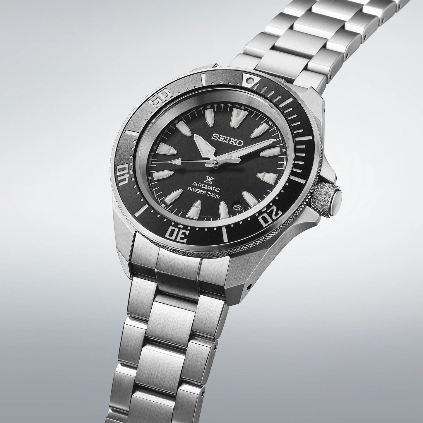 Seiko Prospex SRPL13 Diver’s Watch - 41.7mm Stainless Steel, Black Dial, 200m Water Resistance, Automatic 4R35 Movement