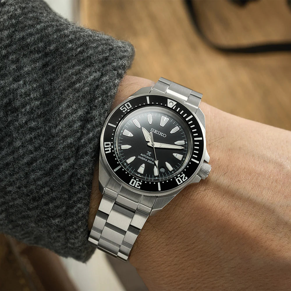 Seiko Prospex SRPL13 Diver’s Watch - 41.7mm Stainless Steel, Black Dial, 200m Water Resistance, Automatic 4R35 Movement
