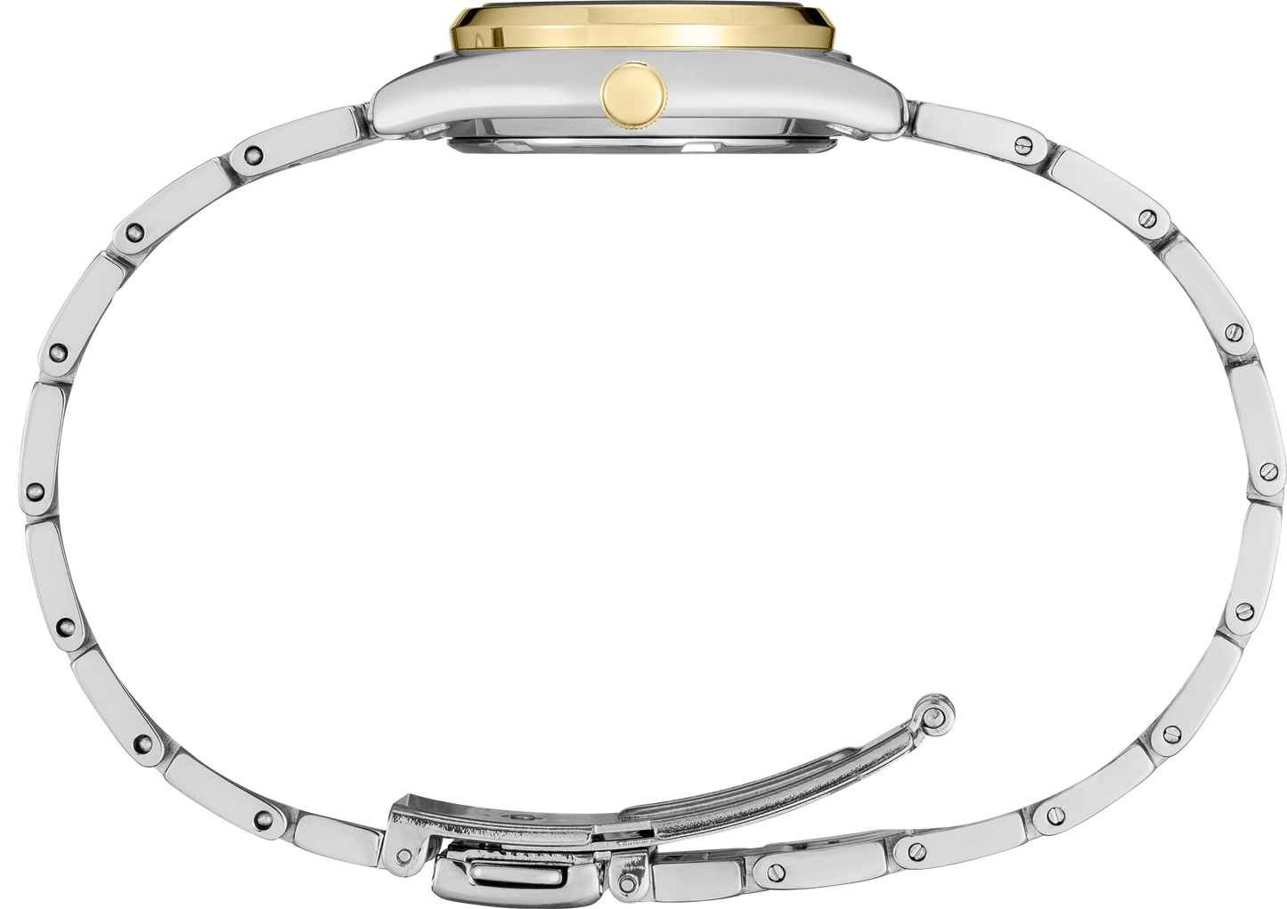 Seiko Essentials SUR436 Women's Watch – Blue Sunray Dial, Gold-Tone Markers, Two-Tone Stainless Steel Bracelet, Day-Date Display, 100M Water Resistant Quartz Timepiece