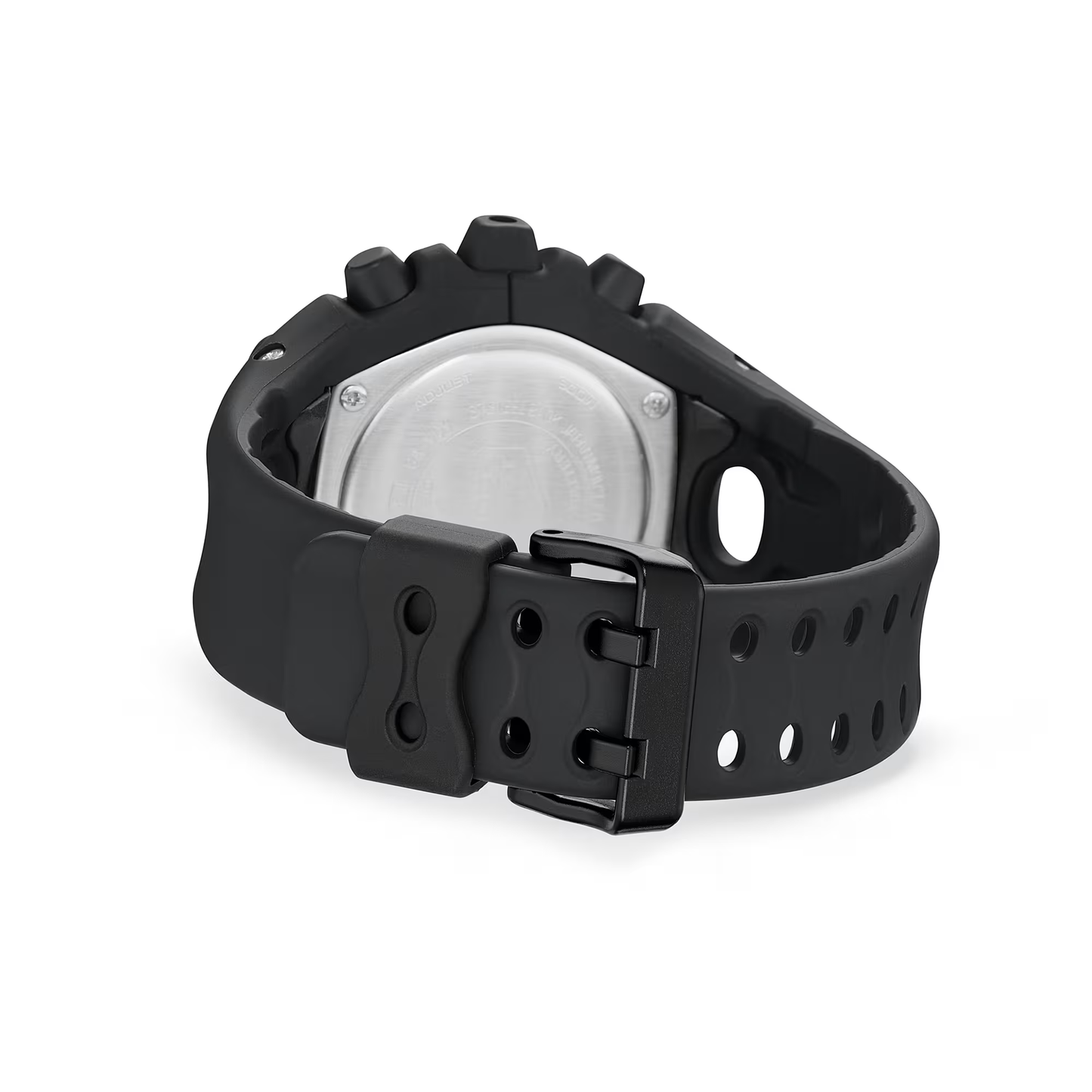 Casio G-SHOCK GA-V01 Series GAV01-1A in all-black – stealthy sculpted case, metallic dial, Shock Release Hand tech, 200m water resistance, and 10-year battery life.