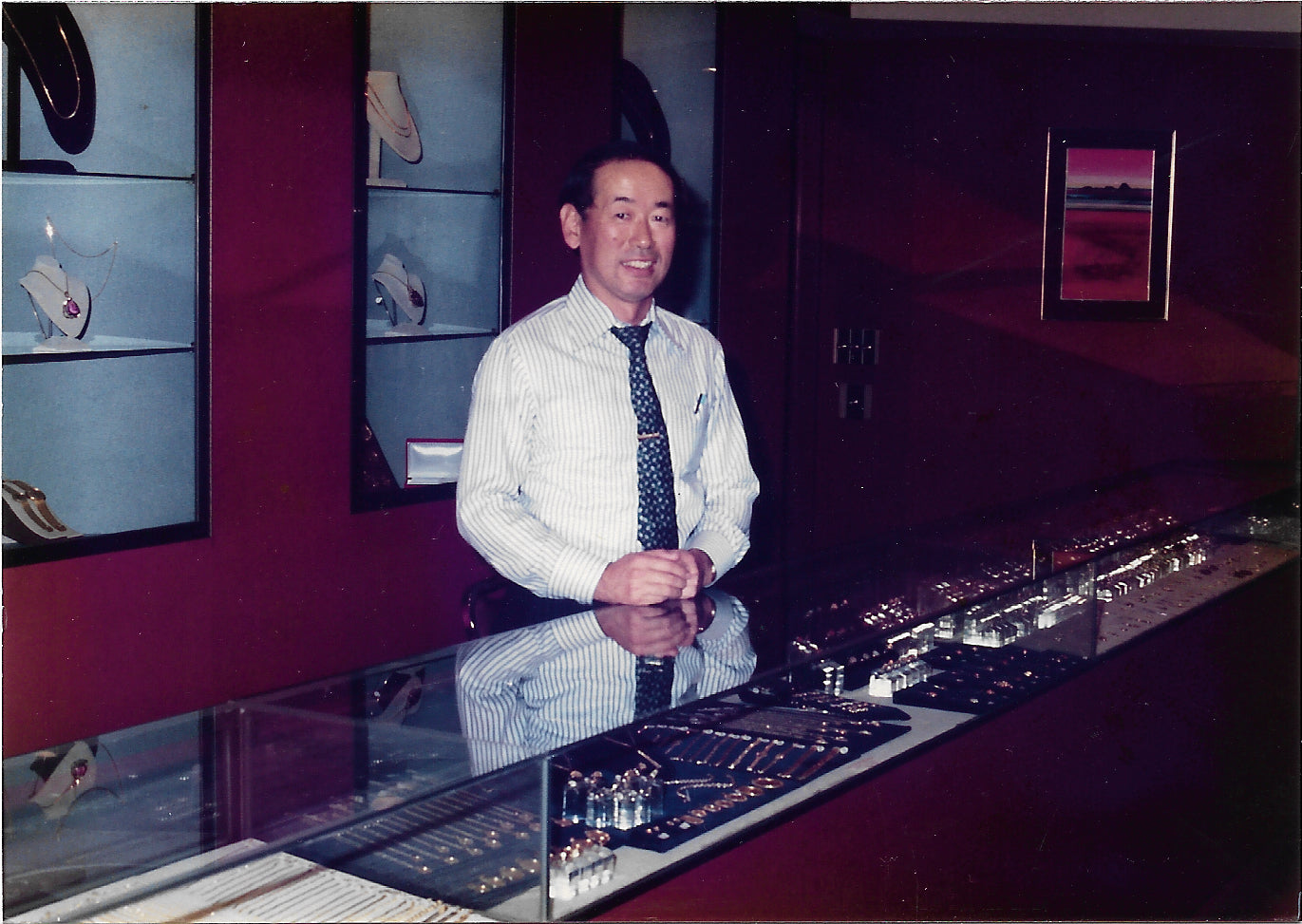 Masaharu "Mike" Nagasuga assumes the role of the second Owner of Miseki Jewelry, continuing its legacy of excellence.