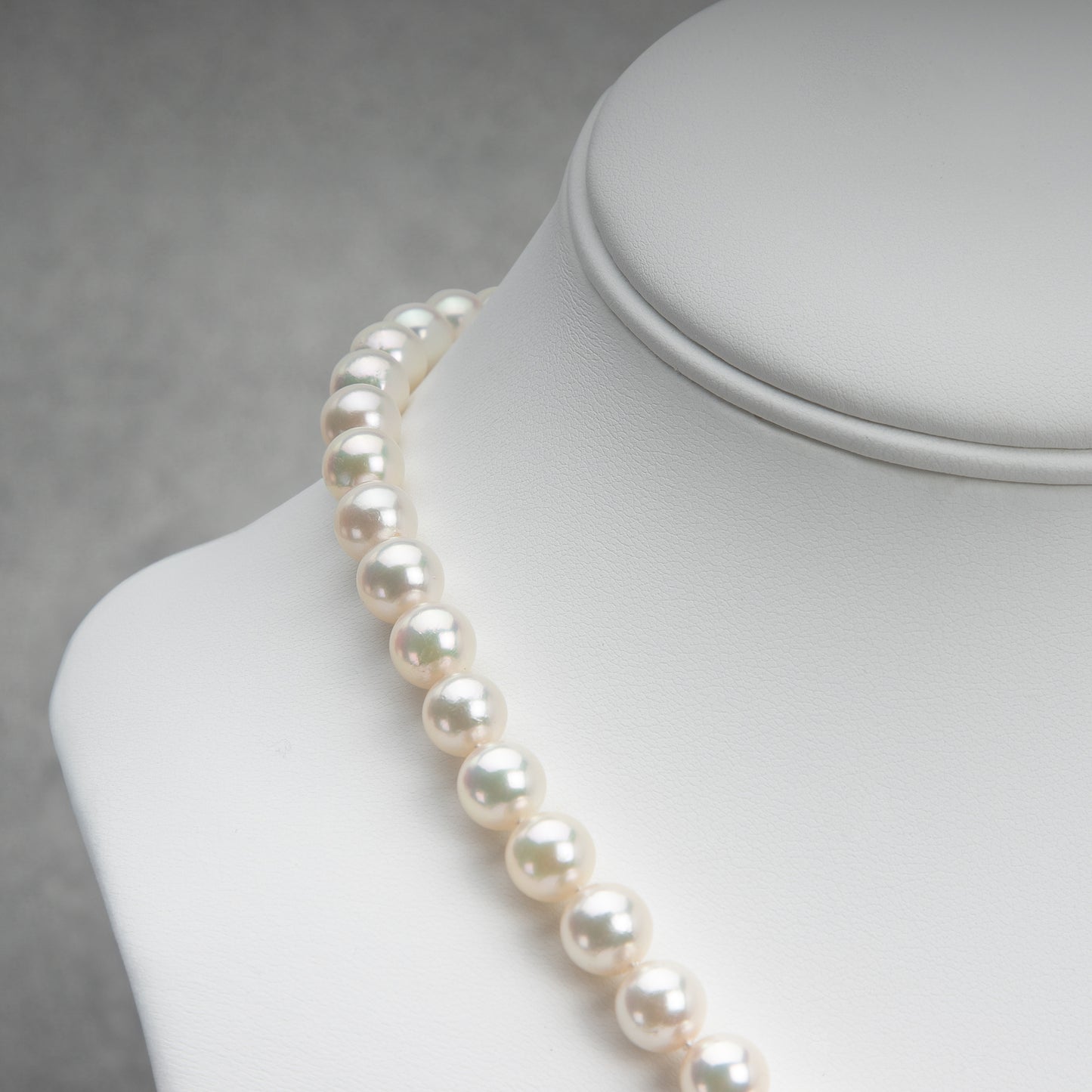 Miseki Akoya Pear lNecklace, Akoya Pearl, Gold, Miseki Jewelry, Strand