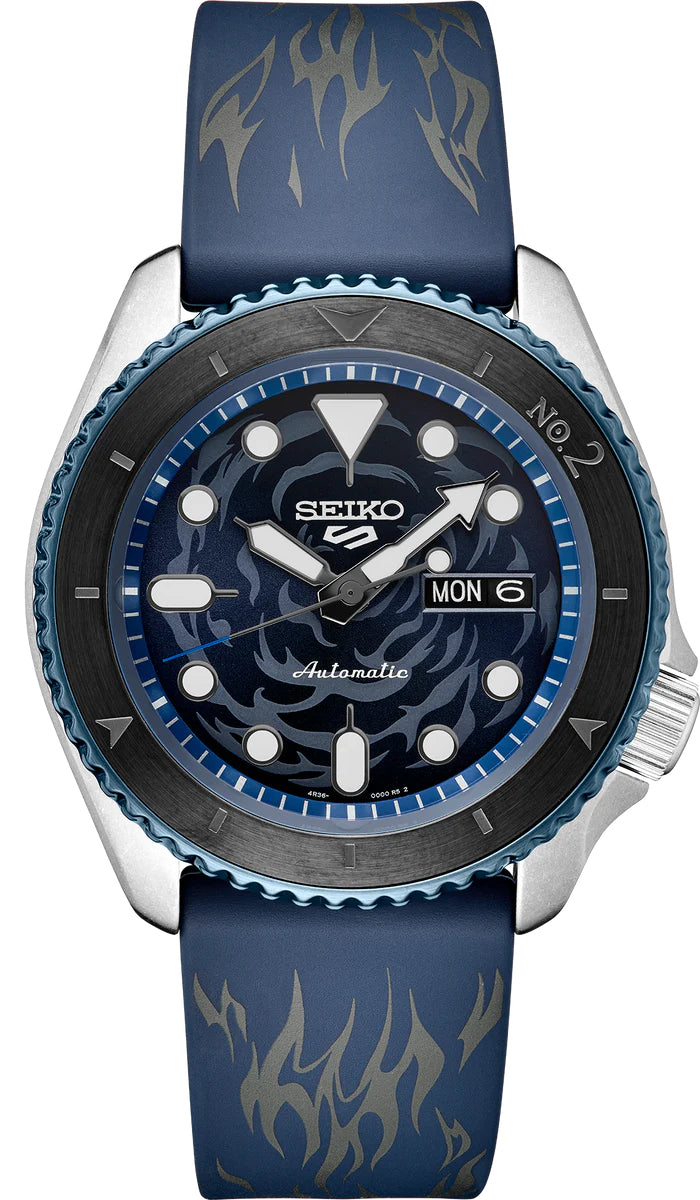 SEIKO 5 SPORTS SRPH71: One Piece Sabo (Limited Edition)