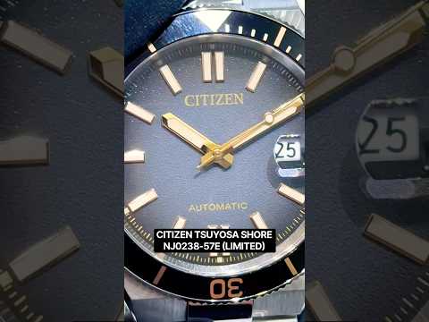 REVIEW FILM CITIZEN TSUYOSA SHORE TIME SLIP NJ0238-57E