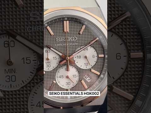 SEIKO Essentials HGK002 Review 40mm Quartz Chronograph with Sapphire Crystal
