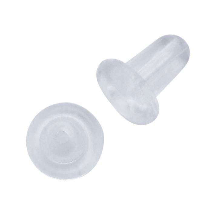 Translucent Rubber Hypoallergenic Ear Wire Guard