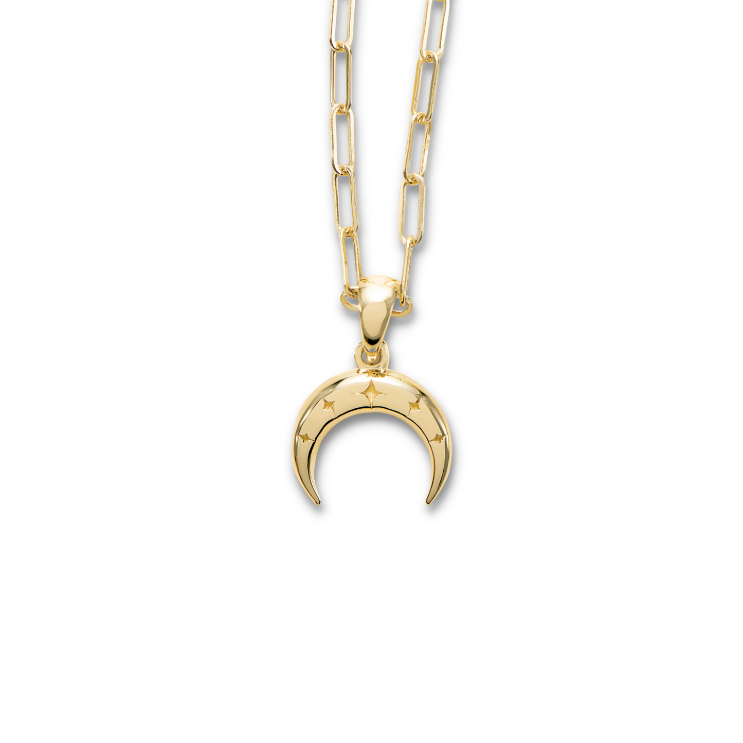 Crescent Moon 18" Necklace