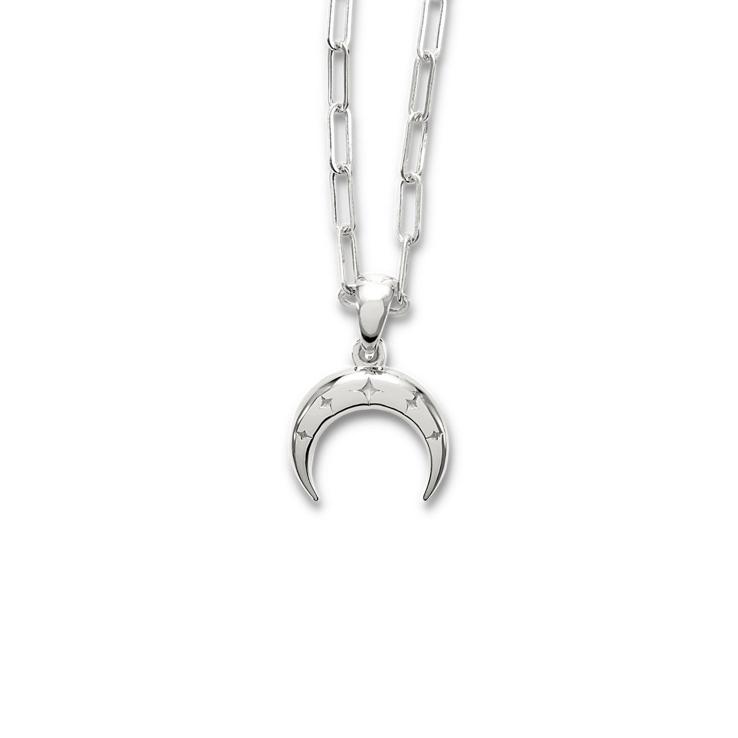 Crescent Moon 18" Necklace